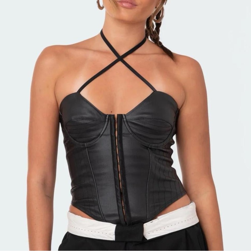 Edikted Leather Corset